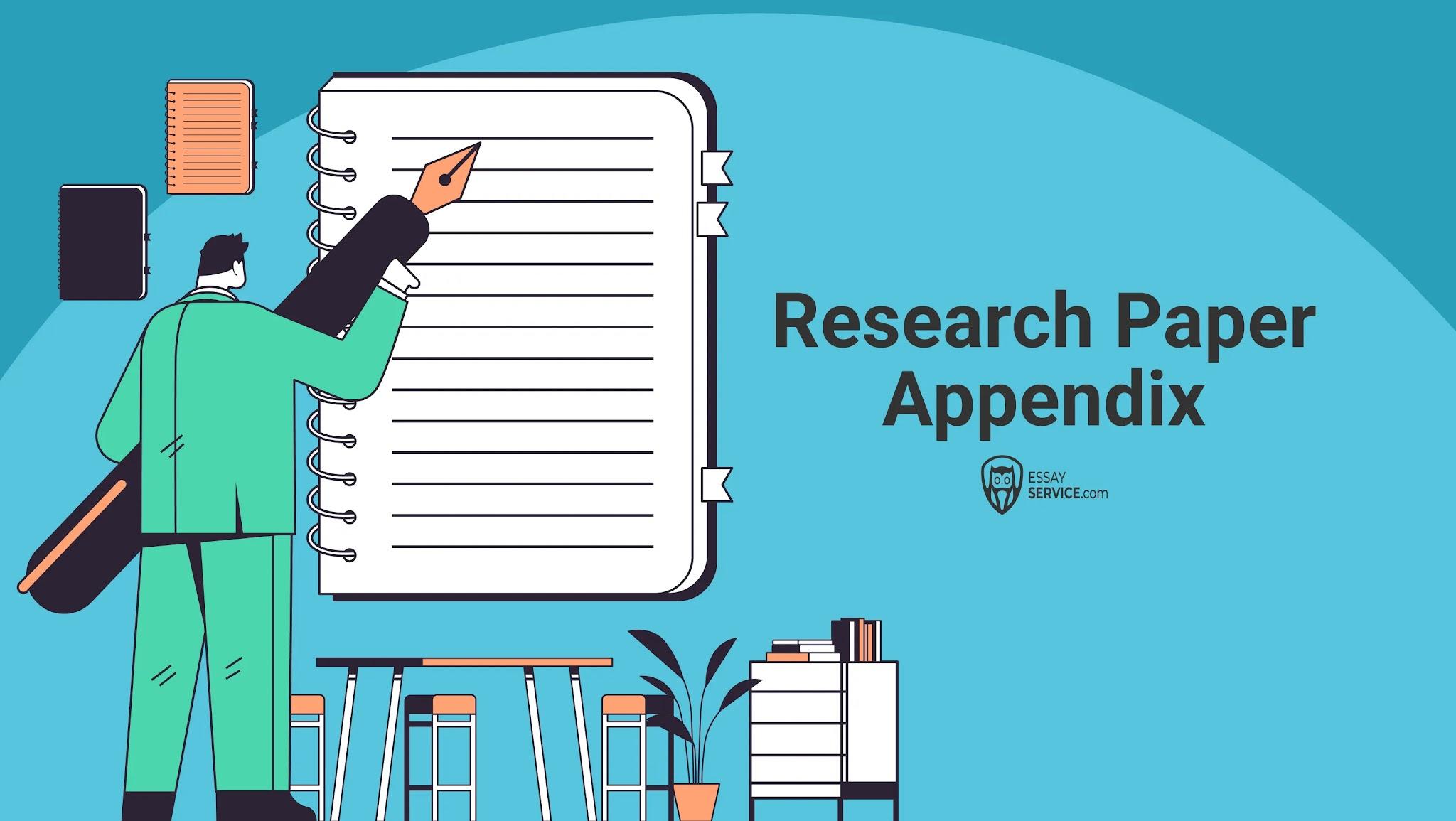 How to write appendix